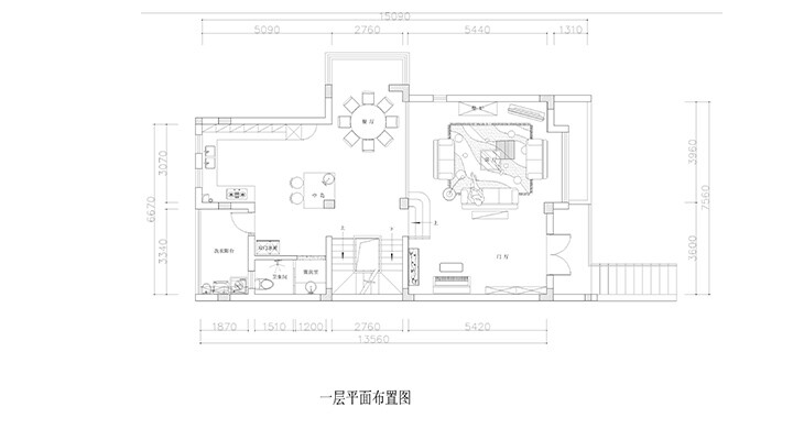 一层平面布置