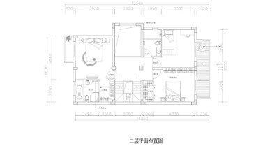 二层平面布置