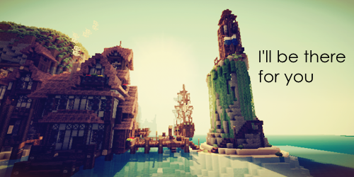 【海边隐居】 Kenneth_LDQ 原创 minecraft吧 我的世界 光影 材质 签名档