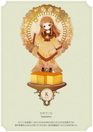 26个字母又被赋予了新的诠释！如果你爱甜点，也爱漫画，那就将这些热腾腾的图片搬回家吧。从A开始，为你百科各种经典的小点心。更重要的是，日本艺术家UI将这些点心手绘成各种萌萌的小萝莉，每一种口味都赋予了不同的服装和性格，非常特别。  当水果挞遇见冰淇淋，当果酱遇上华夫饼，都碰撞出甜腻腻的幸福滋味。搭配精美的小萝莉插图，欣赏华丽的头饰及服装，简直是一种甜蜜的享受。天蝎座的UI毕业于多摩美术大学平面设计专业，他曾参加众多插画比赛获得了不错的成绩，平日里喜欢装饰，绘画以及幻想，跟上他手中的画笔，来一次甜心之旅吧。