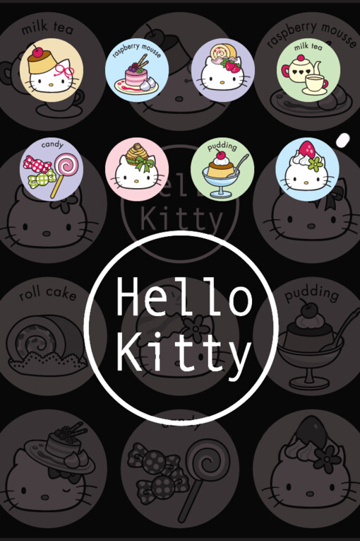 hello kitty~ 换不完的手机壁纸..