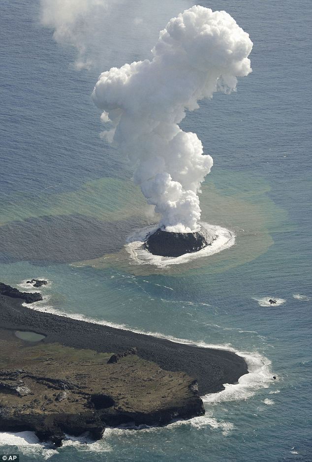 日专家称日本因火山出现新岛或为8级地震征兆