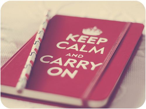 一切为了梦想，记住那句话吧：“Keep calm and carry on”，保持冷静，继续前行。