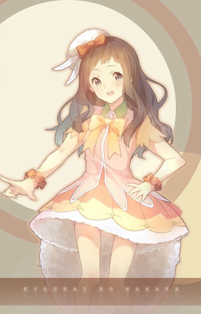 「境界の彼方」「境界的彼方」动漫 原创插画 新堂爱～