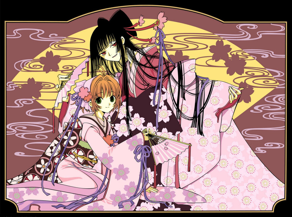 CLAMP 和风和服 xxxholic 侑子与樱