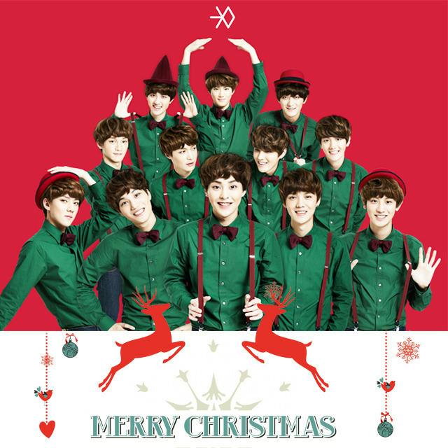 EXO 暖暖的Merry christmas