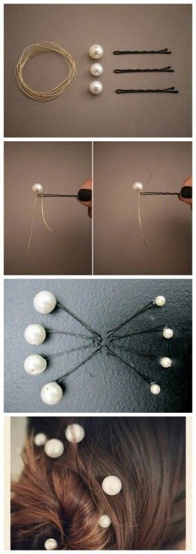 【DIY珍珠别针】DIY Pearl Hairpins~~~ 曦