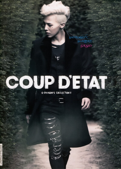 G-DRAGON COLLECTION ll COUP D'ETAT 1200*1668