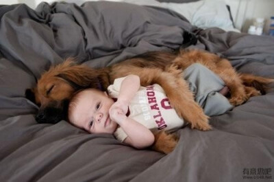 Baby &amp; puppy