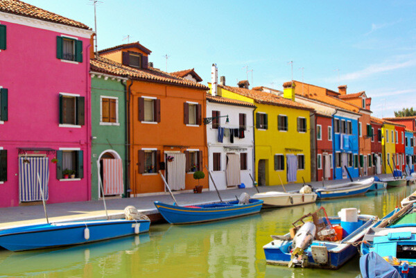 Burano Island, Italy 布拉诺岛,意大利