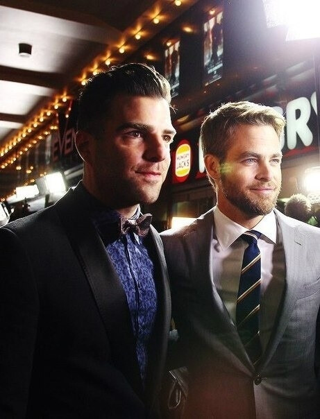 pinto ZacharyQuinto ChrisPine