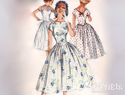 Catherine Johnson(美)• Vintage Sewing Patterns