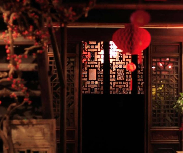 中国古窗格，转自人人乔婉相册。