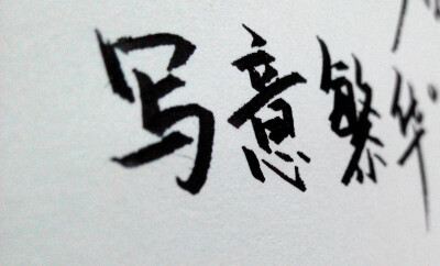 手写 钢笔字