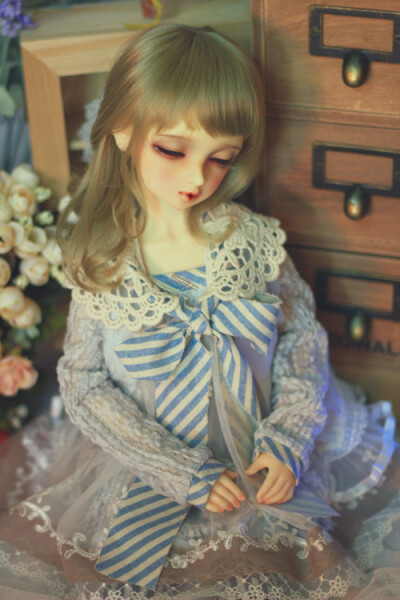 人偶 bjd sd 娃娃 女孩 萌