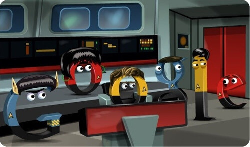 Google doodle Star Trek