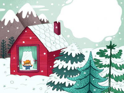 I feel the Christmas spirit - Mibblio on Behance