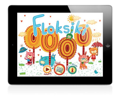 Floksiki-iPad Story Book on Behance