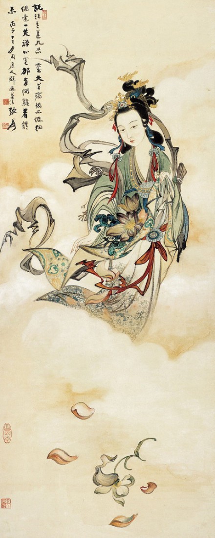  到了明嘉庆年间，邹得中总括前人丰富的创作经验，在其著作“绘画发蒙”中，提了“十八描”的说法，这十八种描法是指：1.行云流水描2.高古游丝描3.铁丝描4.柳叶描5.琴弦描6.蚂蝗描7.混描8.橛头钉描9.曹衣描10.钉头鼠尾描11.折芦描12.减笔描13.战笔水纹描14.竹叶描15.橄榄描16.蚯蚓描17.枣核苗18.枯柴描 以上十八种描法是古人根据当时的服装（大都是宽袍大袖）领略出，有些是唐朝以前就可以见到，有些则是后来逐渐添加的，然而这十八描并不是包罗前人所有的描法，也有人主张简化为五种，或合并为三大类。擅长白描人物的当代画家董梦梅先生则指出：十八是以线条描法的形状命名，并不妥当。他针对用笔