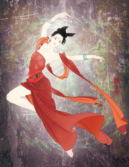  到了明嘉庆年间，邹得中总括前人丰富的创作经验，在其著作“绘画发蒙”中，提了“十八描”的说法，这十八种描法是指：1.行云流水描2.高古游丝描3.铁丝描4.柳叶描5.琴弦描6.蚂蝗描7.混描8.橛头钉描9.曹衣描10.钉头鼠尾描11.折芦描12.减笔描13.战笔水纹描14.竹叶描15.橄榄描16.蚯蚓描17.枣核苗18.枯柴描 以上十八种描法是古人根据当时的服装（大都是宽袍大袖）领略出，有些是唐朝以前就可以见到，有些则是后来逐渐添加的，然而这十八描并不是包罗前人所有的描法，也有人主张简化为五种，或合并为三大类。擅长白描人物的当代画家董梦梅先生则指出：十八是以线条描法的形状命名，并不妥当。他针对用笔