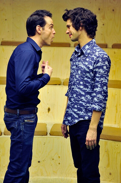 (舞台剧Cock) 安德鲁·斯科特 Andrew Scott X 本·威士肖 Ben Whishaw