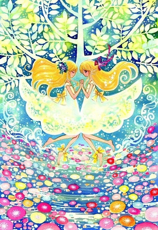 孪生姐妹好好呀真想要个姐姐