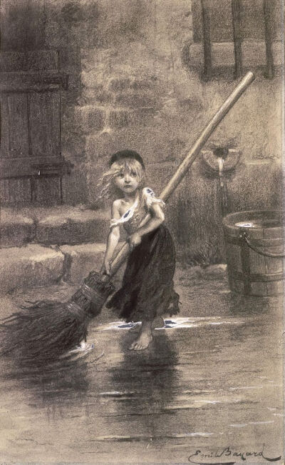 法国画家Émile-Antoine Bayard (1837-1891)作品..