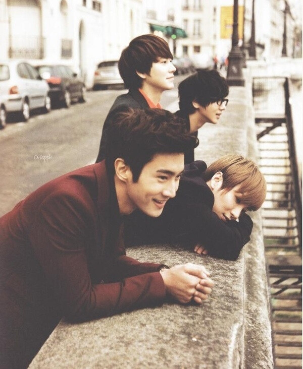super junior - siwon, leeteuk, kyuhyun, and yesung