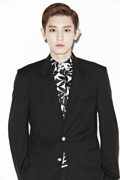 朴灿烈 chanyeol 185cm 拍摄时21岁 exo 2013 L′Officiel Hommes杂志拍摄高清大图 西装代言