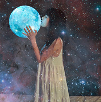 你会这样爱抚夜空吗