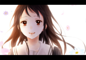「境界の彼方」「境界的彼方」动漫 插画  Pixiv   Daisy套图之第七幕  （id=41196199  畫師:Rito )