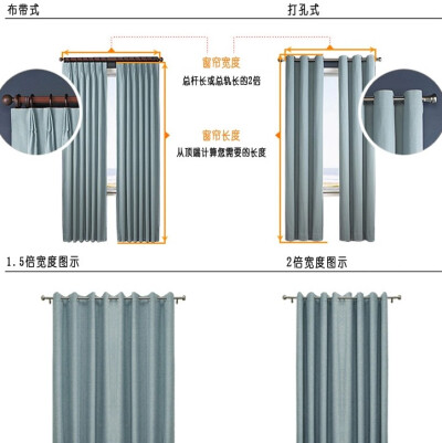 窗帘宽幅