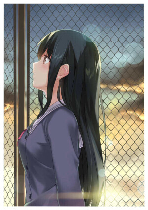 「境界の彼方」「境界的彼方」动漫 原创插画  名濑美月 太美！id=40861094