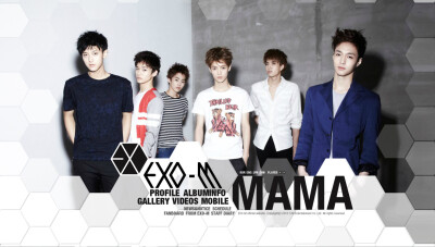 EXO-M MAMA BACKGROUND 官网