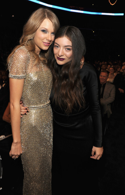 TAYLOR SWIFT and Lorde - 56th Grammy 56届格莱美预热颁奖典礼 [14/01/27]