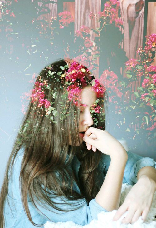 花香含蕊，墨指含情，将一抹精致的愁绪，妍… - 高清图片，堆糖，美图壁纸兴趣社区