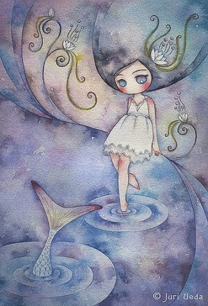 他的作品清新质朴，笔下的画面描绘出的是一幅幅邻家儿童的情感世界。