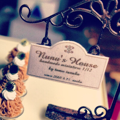 nunu's house 食玩 miniature 1:12