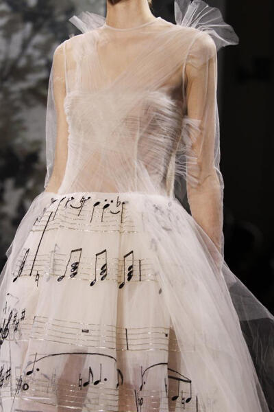 Valentino - Musical fashion notes - Spring/Summer 2014 couture