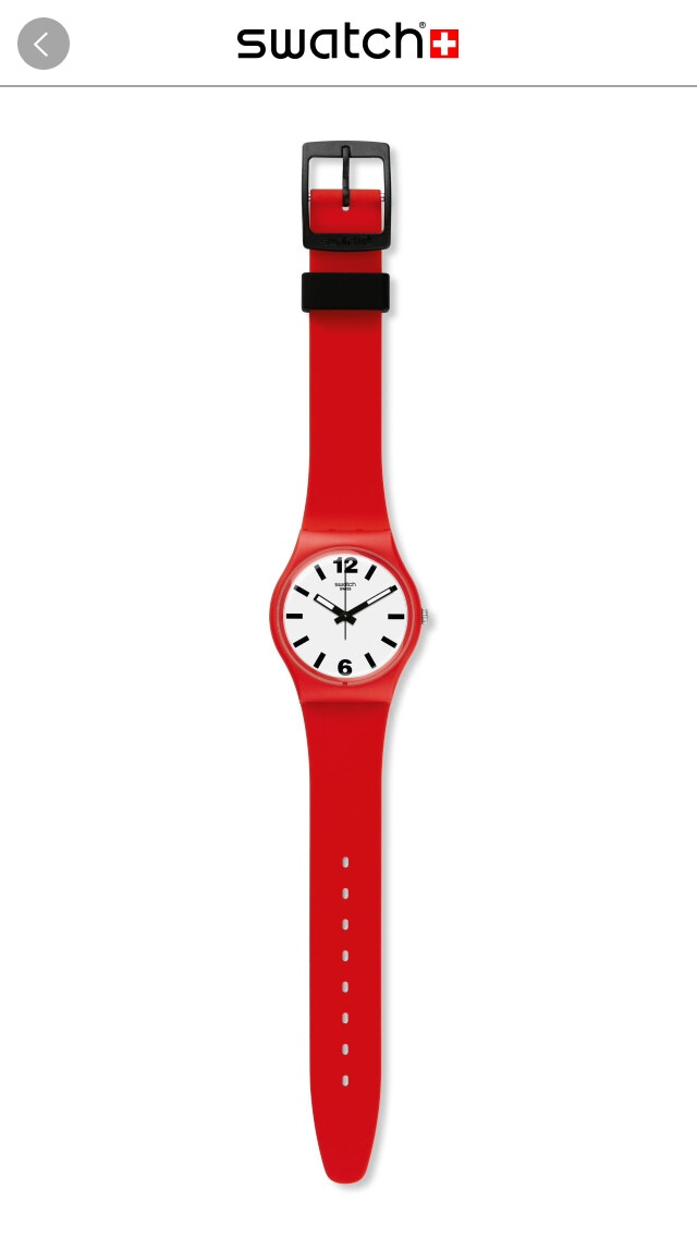 【swatch】 red passGR162