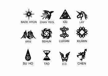 EXO超能力设定LOGO