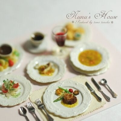 【Nunu's house】1:12比例 miniature food