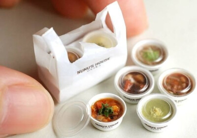 【Nunu's house】1:12比例 miniature food
