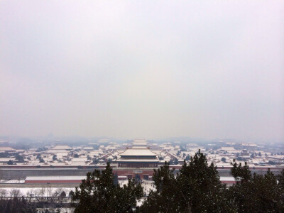 北京2014第一场雪