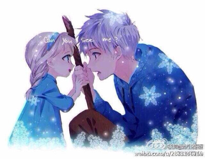 jelsa Elsa Jack Frozen 冰雪奇缘 守护者联盟