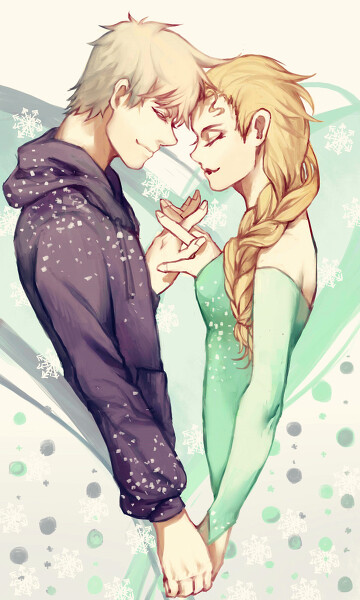 Frozen jelsa 作者：契回 P站id=4414741