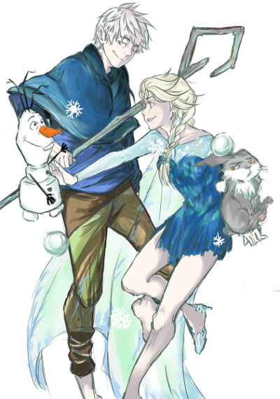 Frozen JElsa 作者:正義 P站id=4880731