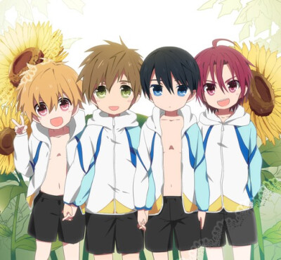 free！男子游泳部