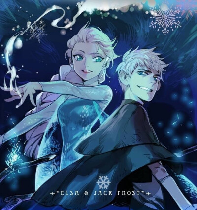 Elsa x Jack Frost