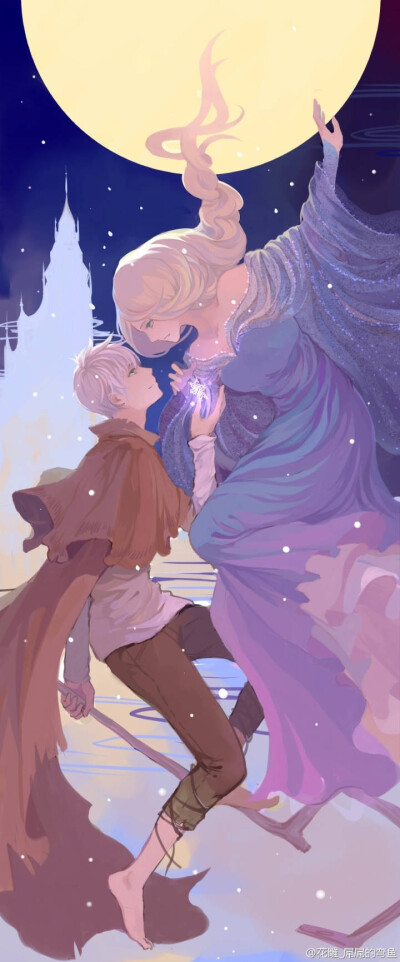 Elsa x Jack Frost